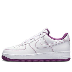 Image of Nike Air Force 1 '07 'Contrast Stitch - White Viotech' CV1724-105