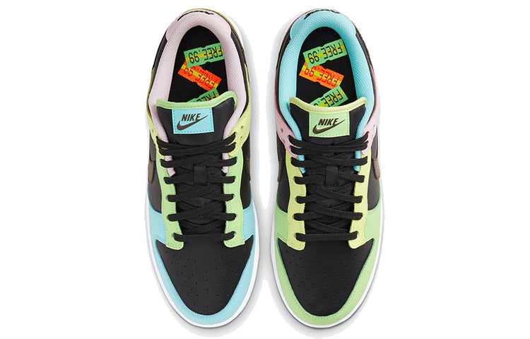 Image of Nike Dunk Low SE Free.99 - Black 'Black Yellow Blue' DH0952-001