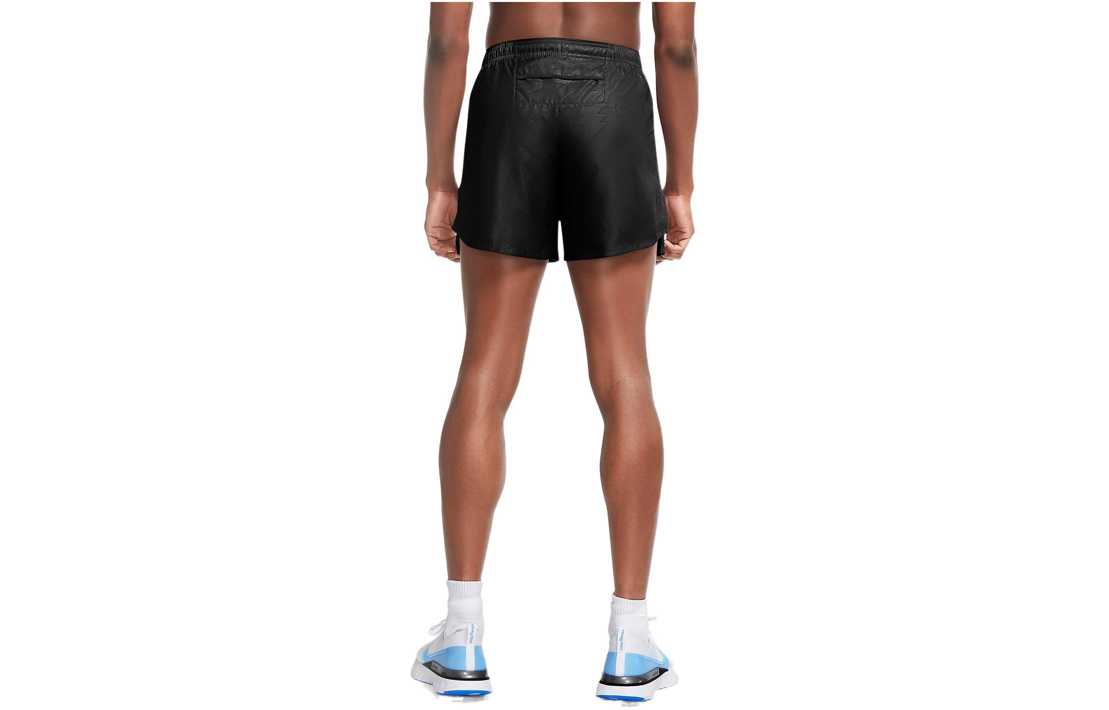 Image of Men's Nike Logo Printing Solid Color Casual Sports Shorts Black CU5487-010