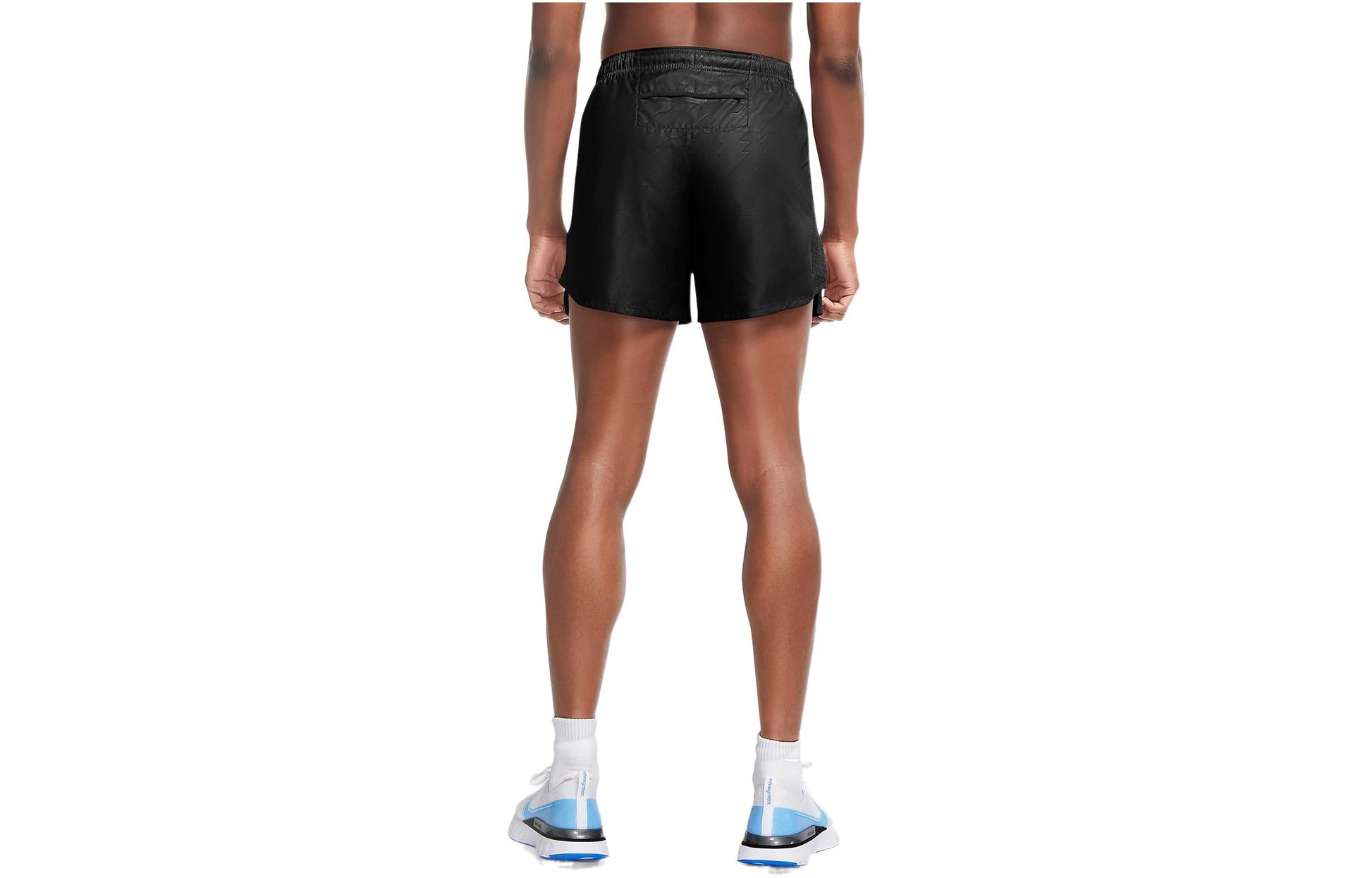 Men's Nike Logo Printing Solid Color Casual Sports Shorts Black CU5487-010