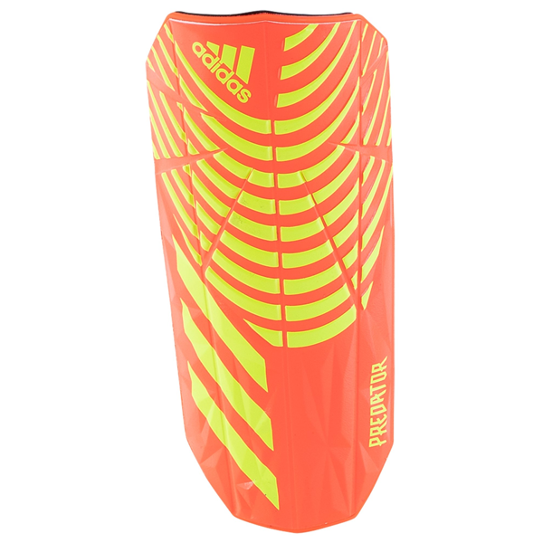 adidas Predator League Shin Guard (Solar Red/Team Solar Yellow)