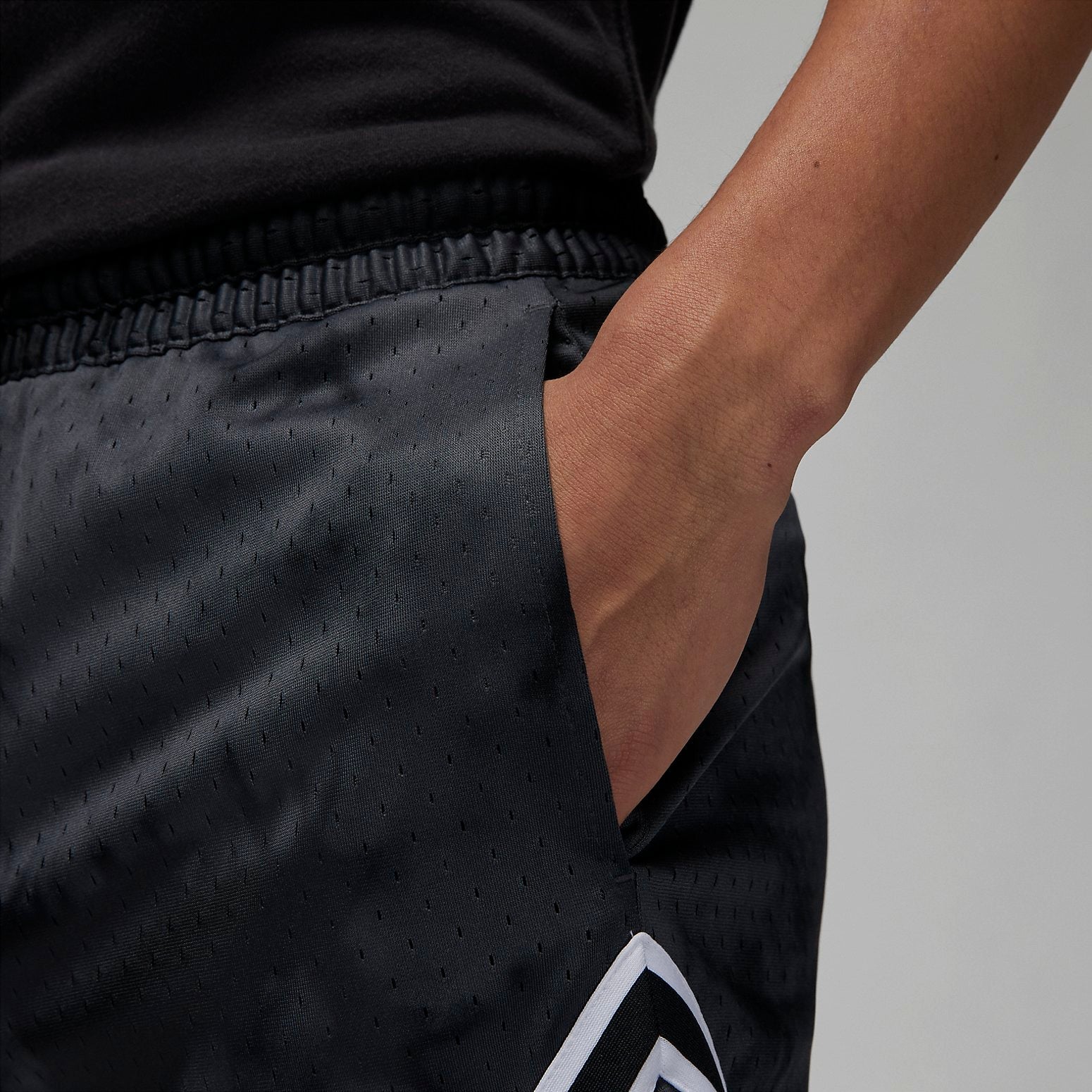 Image of Air Jordan Dri-FIT Sport Breakfast Club Diamond Shorts 'Black' DZ0563-022