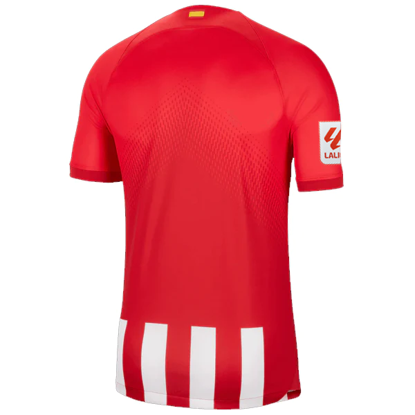 Image of Nike Atletico Madrid Home Jersey w/ La Liga Patch 23/24 (Sport Red/Global Red)