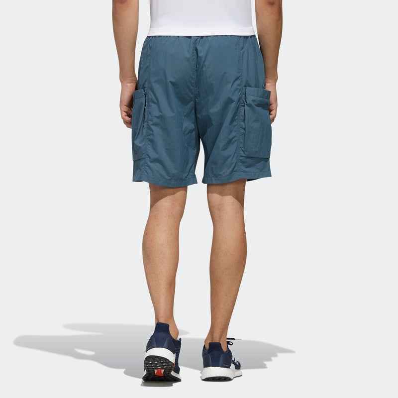 Image of adidas M Tec Wv Sho Sports Cargo Quick Dry Breathable Shorts Blue FM5403