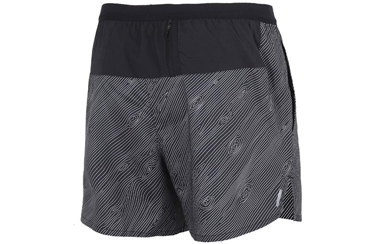 Image of Nike Flex Stride 5 Trail Dri-FIT Pattern Running Shorts Black Red Blackred CQ795
