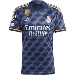 Image of adidas Real Madrid Joselu Away Jersey w/ Champions League + Club World Cup Patch