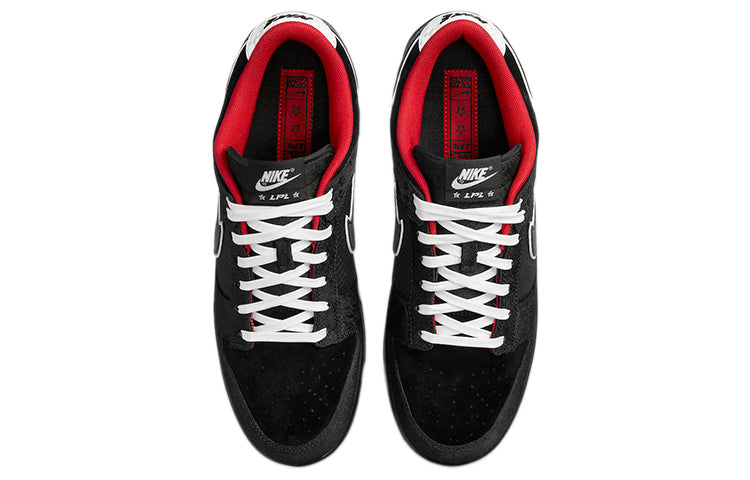 Nike LPL x Dunk Low 'Black White Red' DO2327-011