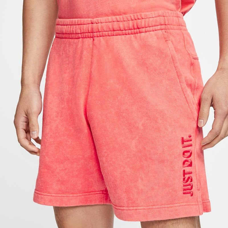 Image of Nike Sportswear Jdi Alphabet Logo Sports Shorts Red CJ4574-814