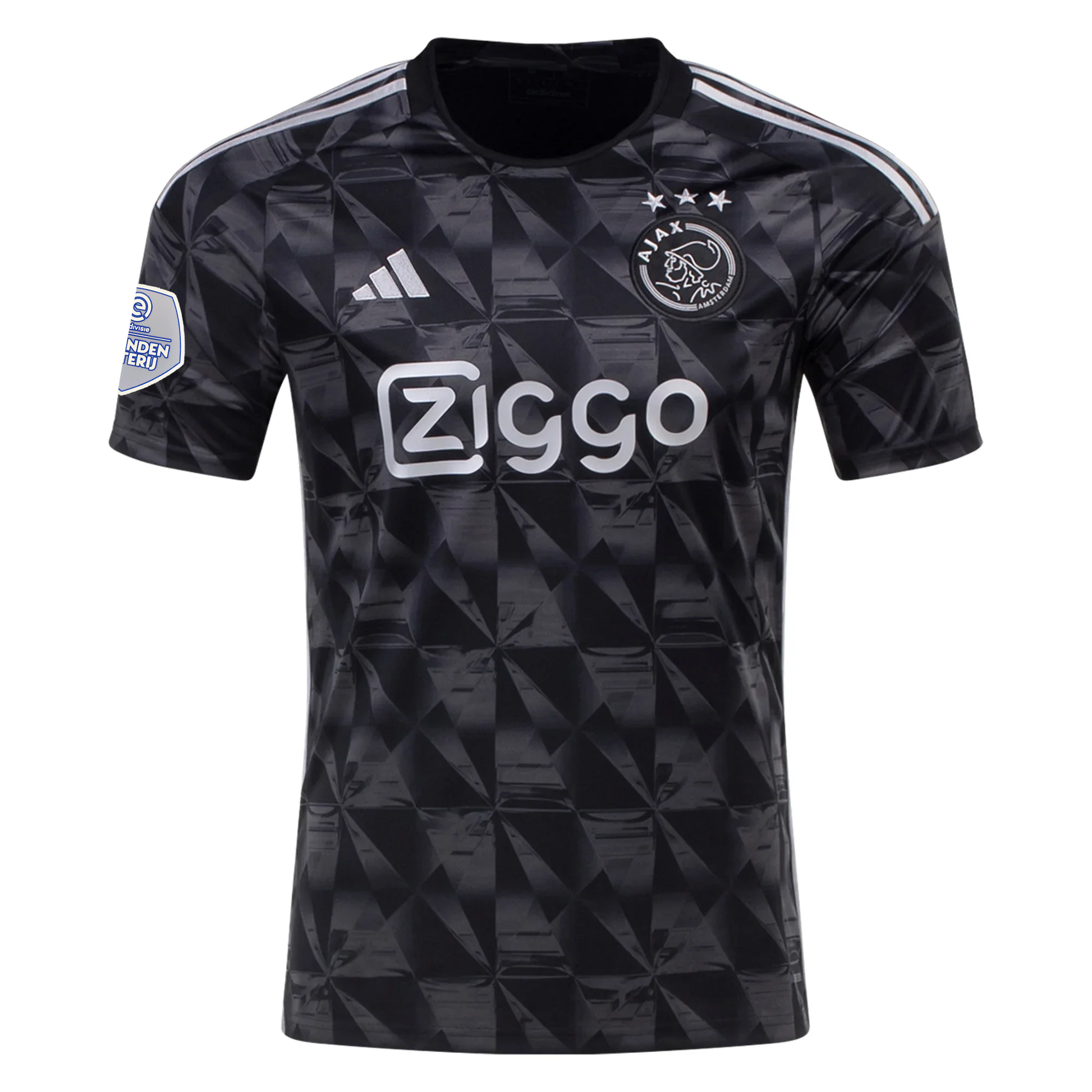 adidas Ajax Steven Berghuis Ausweichtrikot mit Eredivise League Patch 23/24 (Schwarz)