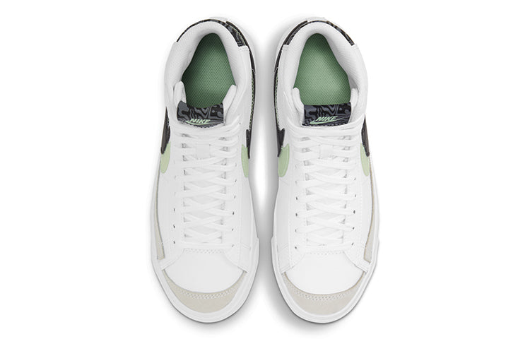 Image of (GS) Nike Blazer Mid '77 SE 'Double Swoosh - White Vapor Green' DD1847-100