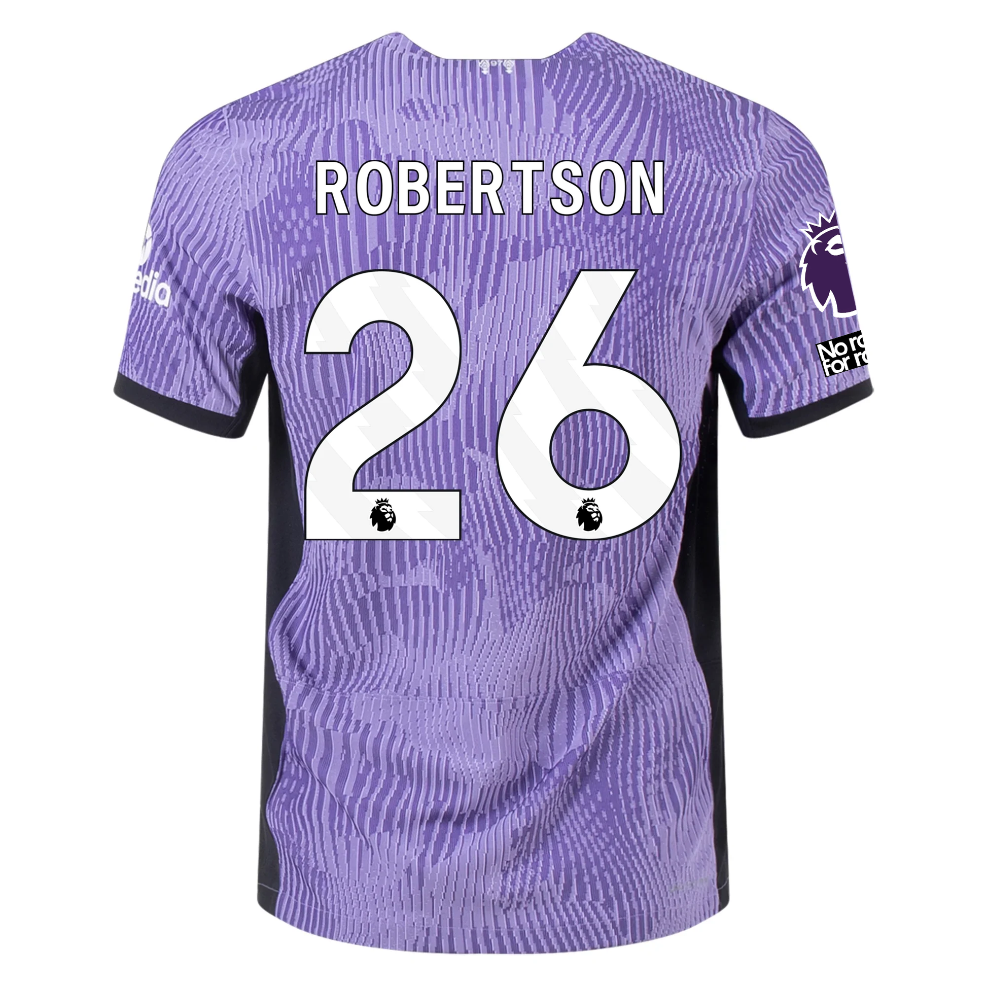 Nike Liverpool Authentic Andy Robertson Match Vaporknit Third Jersey w/ EPL + No