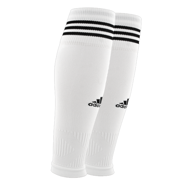 Image of adidas Alphaskin Sleeve Socken (Weiß/Schwarz)