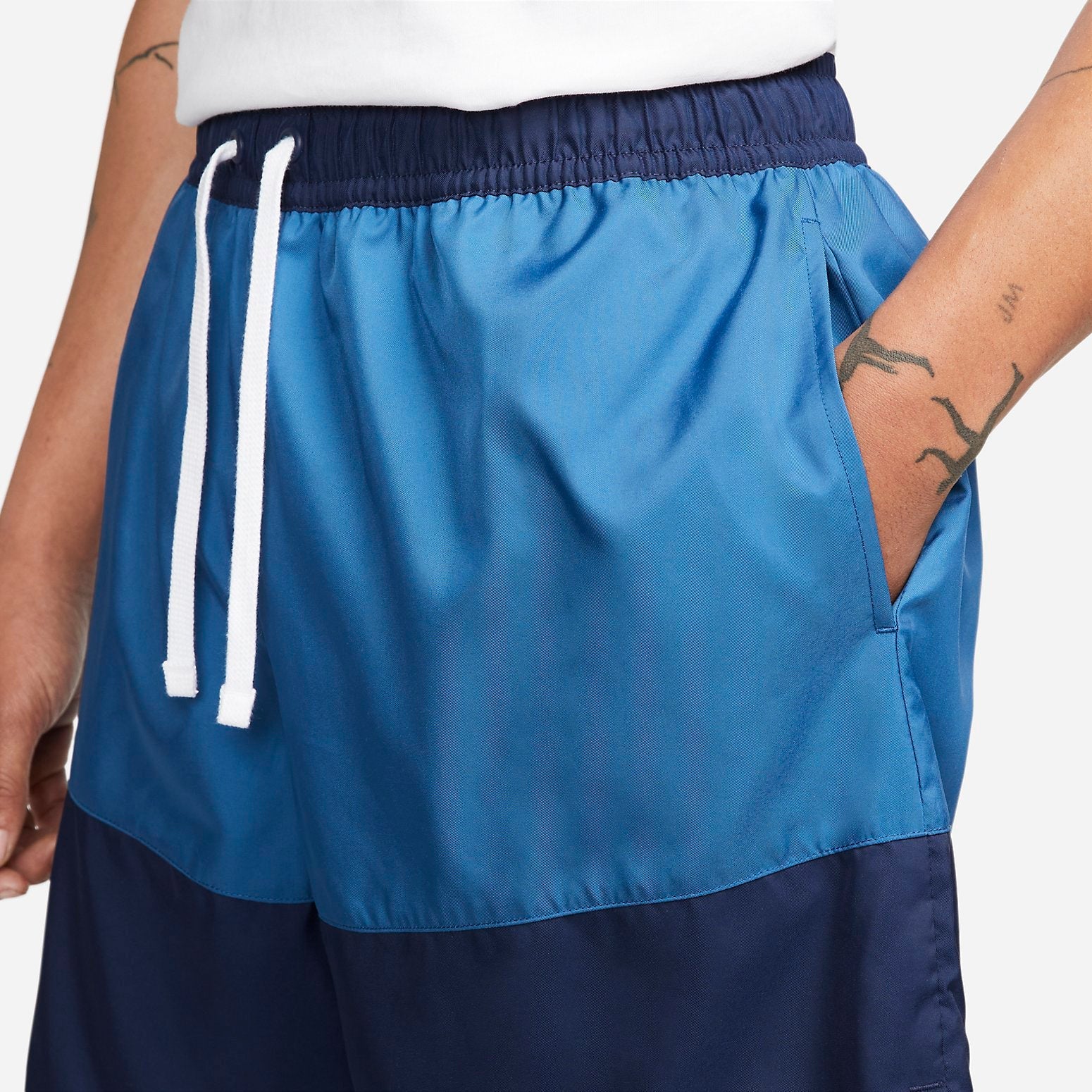 Image of Nike Sportswear Sport Essential Shorts 'Blue Navy Blue' DM6831-410