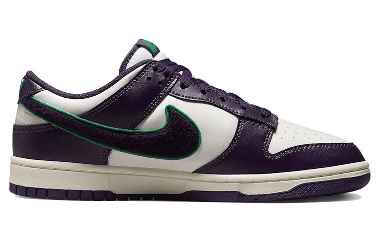 Nike Dunk Low 'Chenille Swoosh - Grand Purple' DQ7683-100