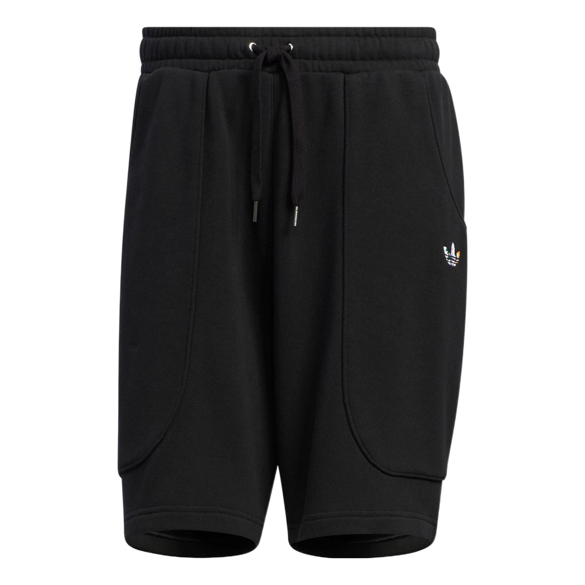 Men's adidas originals Solid Color Micro Mark Loose Athleisure Casual Sports Sho