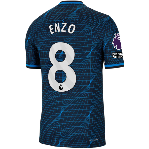 قميص تشيلسي الأصلي من Nike Enzo Fernandez Match Vaporknit خارج الملعب مع الدوري الإنجليزي الممتاز + بدون Ro