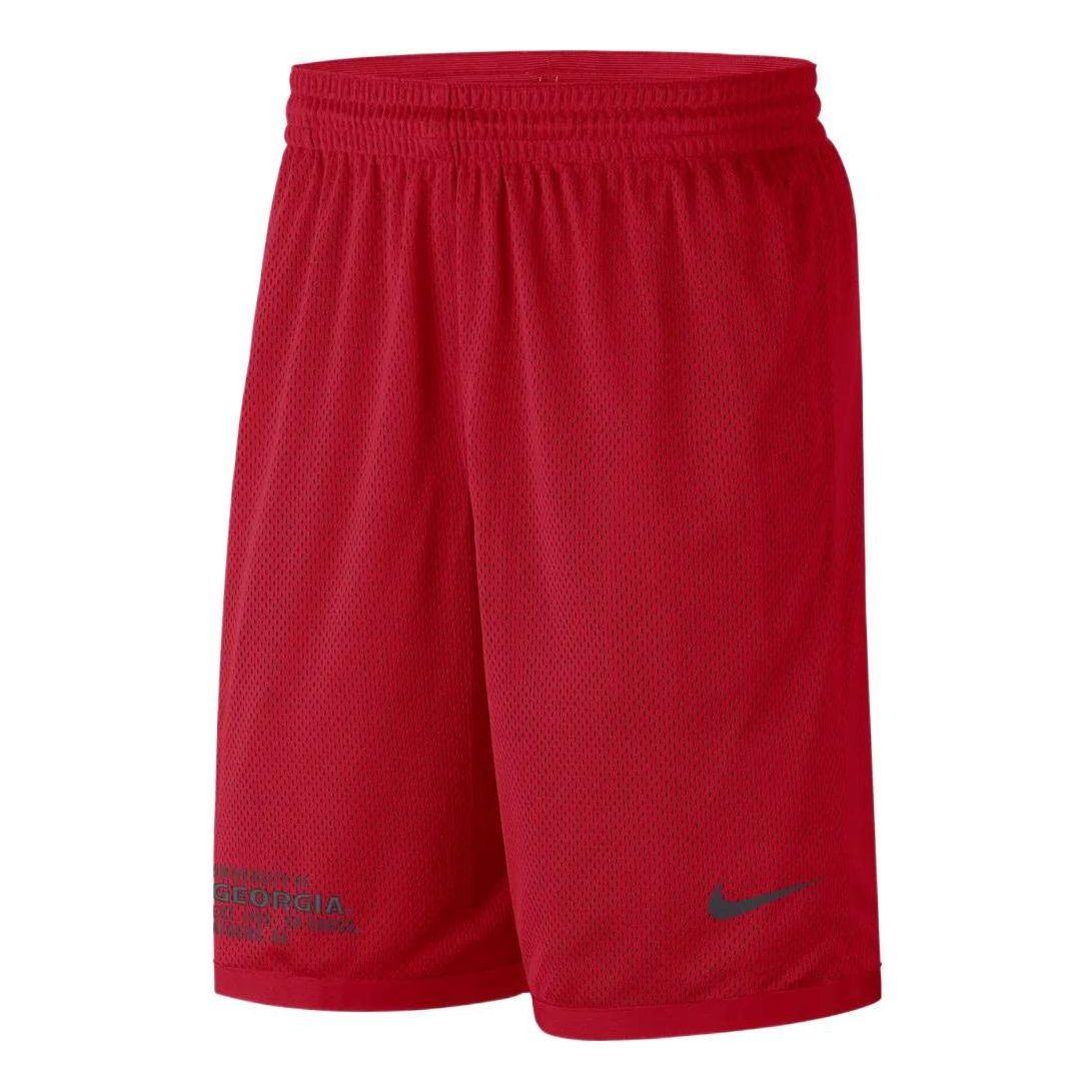 Image of Nike College Dri-FIT Logo 'University Red Black' DR3183-657