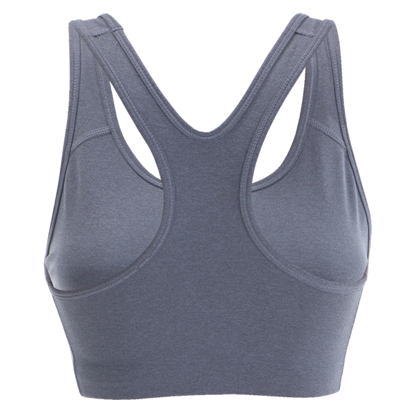 Nike Women's Pro Classic Swoosh Sports Bra (Heather Grey)