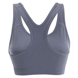 Image of Nike Women's Pro Classic Swoosh Sports Bra (Heather Grey)