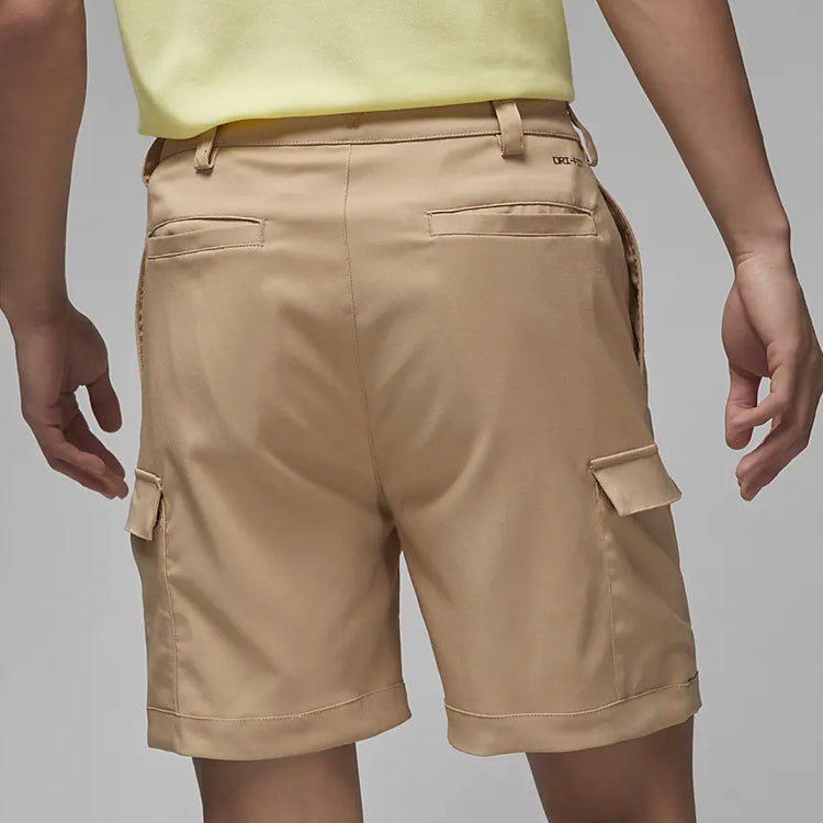 Image of Air Jordan Dri-Fit Sports Golf Shorts 'Brown' FD1368-200