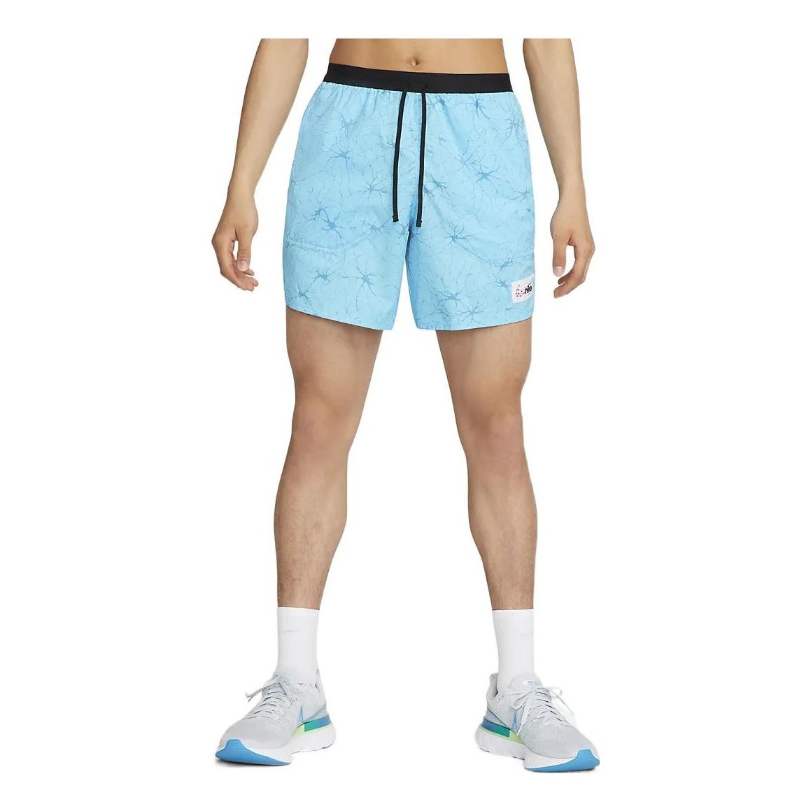 Image of Nike bedruckte Freizeitshorts ‚Sky Blue‘ DQ4767-499
