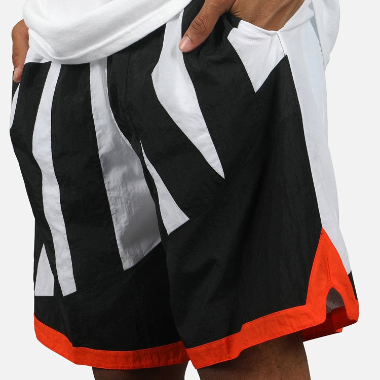 Nike NK Dry Short Throwback logo 'Black White Red' AT3165-101