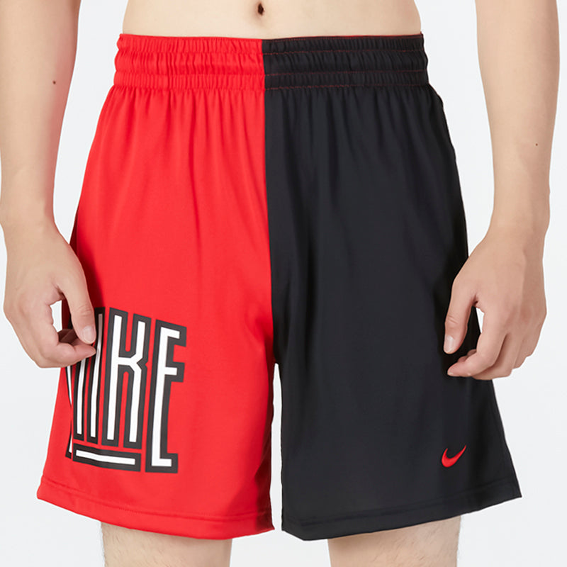 Image of Men's Nike As Nk Df 8in Short Asym Str5 Athleisure Casual Sports Colorblock Wove