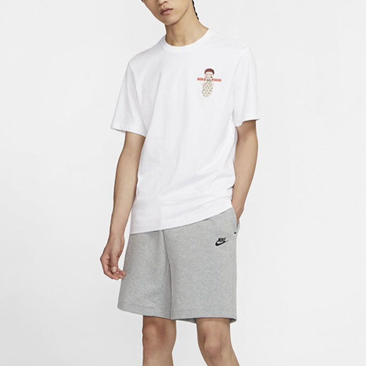 Image of Nike Sportswear Tech Fleece Athleisure Casual Sports Knit Breathable Shorts Gray