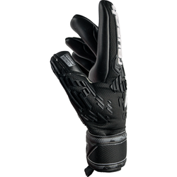 Image of Reusch Attrakt Freegel Infinity Finger Support Goalkeeper Gloves (Black/Black)