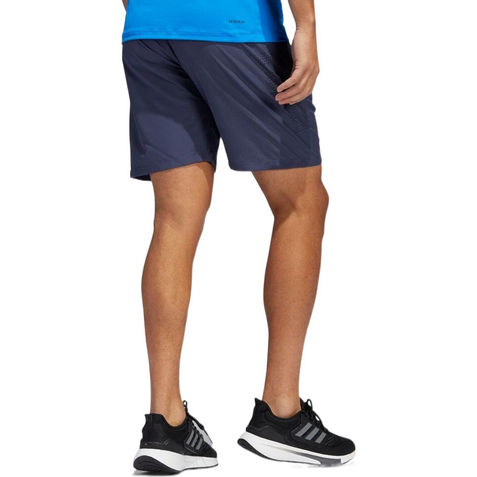 Men's adidas Solid Color Straight Shorts Navy Blue HE6807