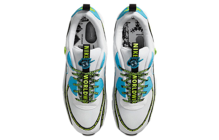 Nike Air Max 90 SE 'Worldwide Pack - Blue Fury Volt' CZ6419-100