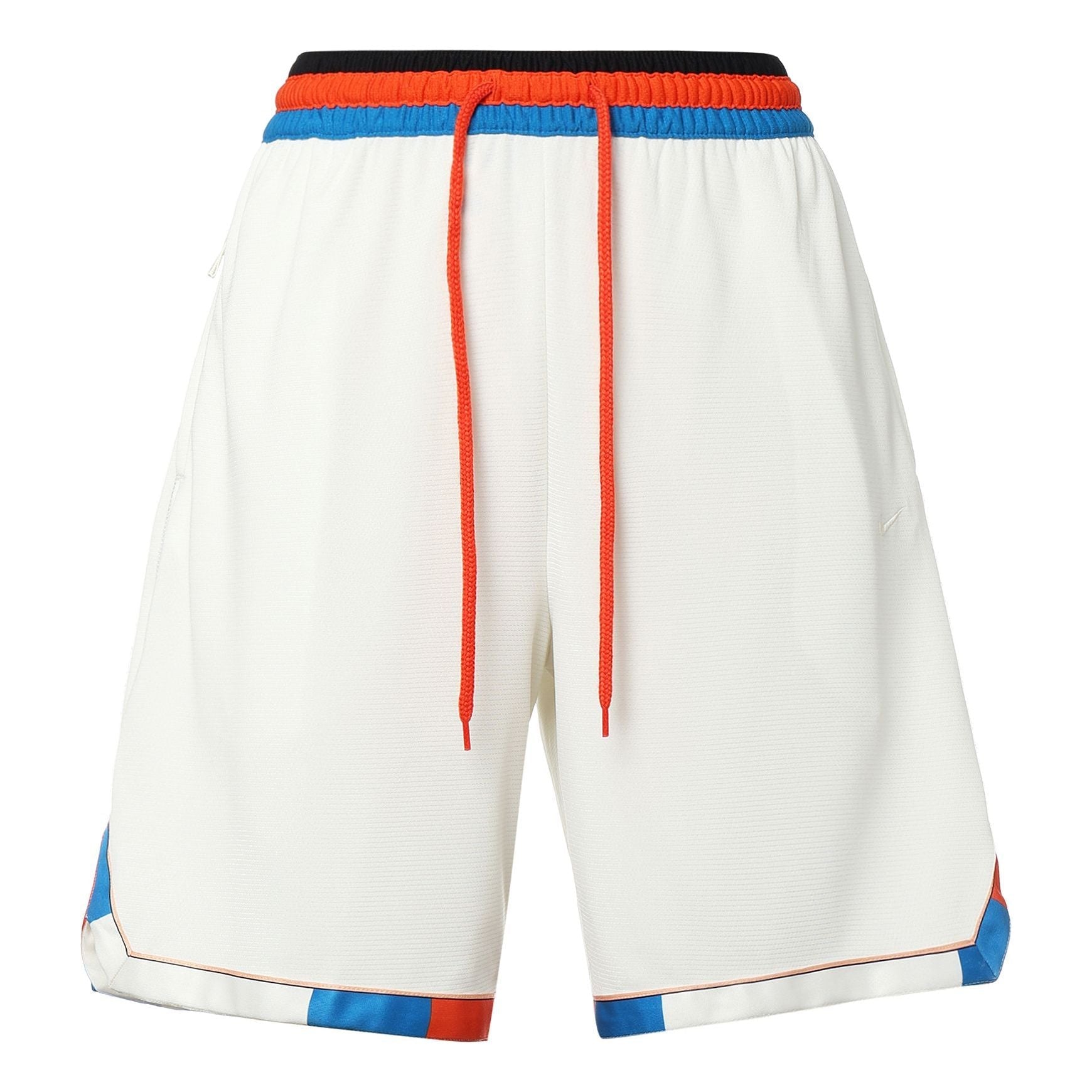 Image of Men's Nike Color Block Lacing Sports Shorts White DA5845-133