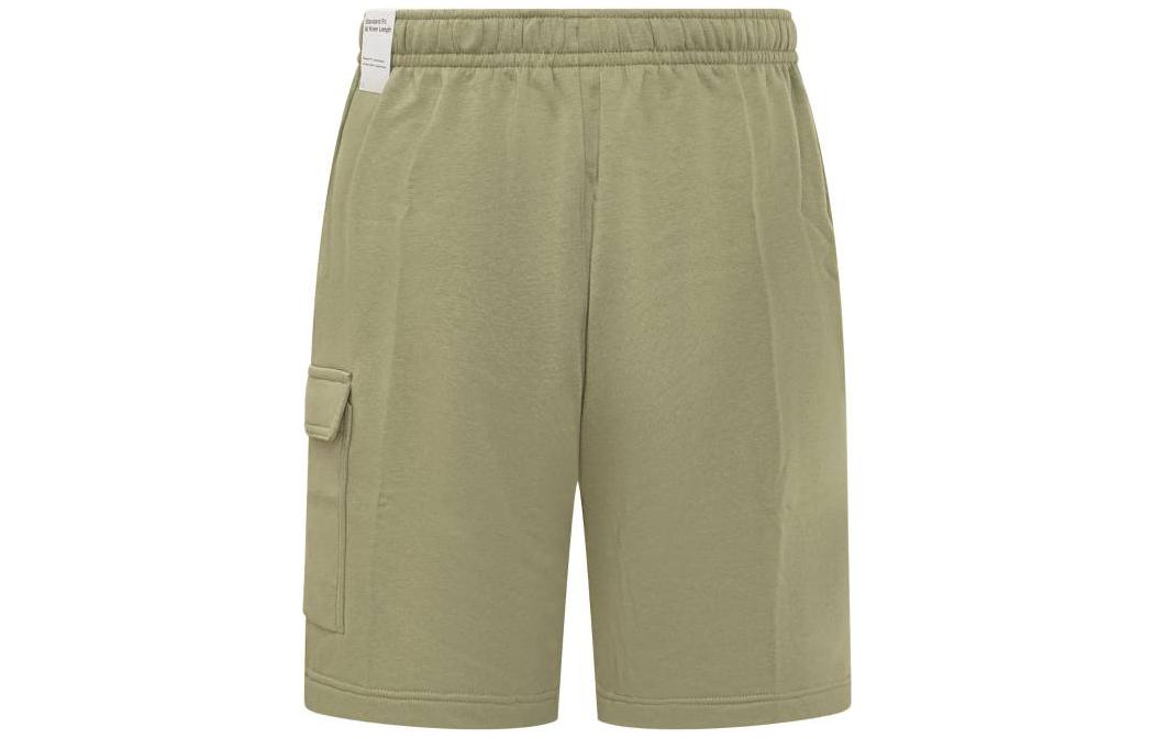 Image of Nike Solid Color Elastic Waistband  Shorts Men's Green CZ9956-334