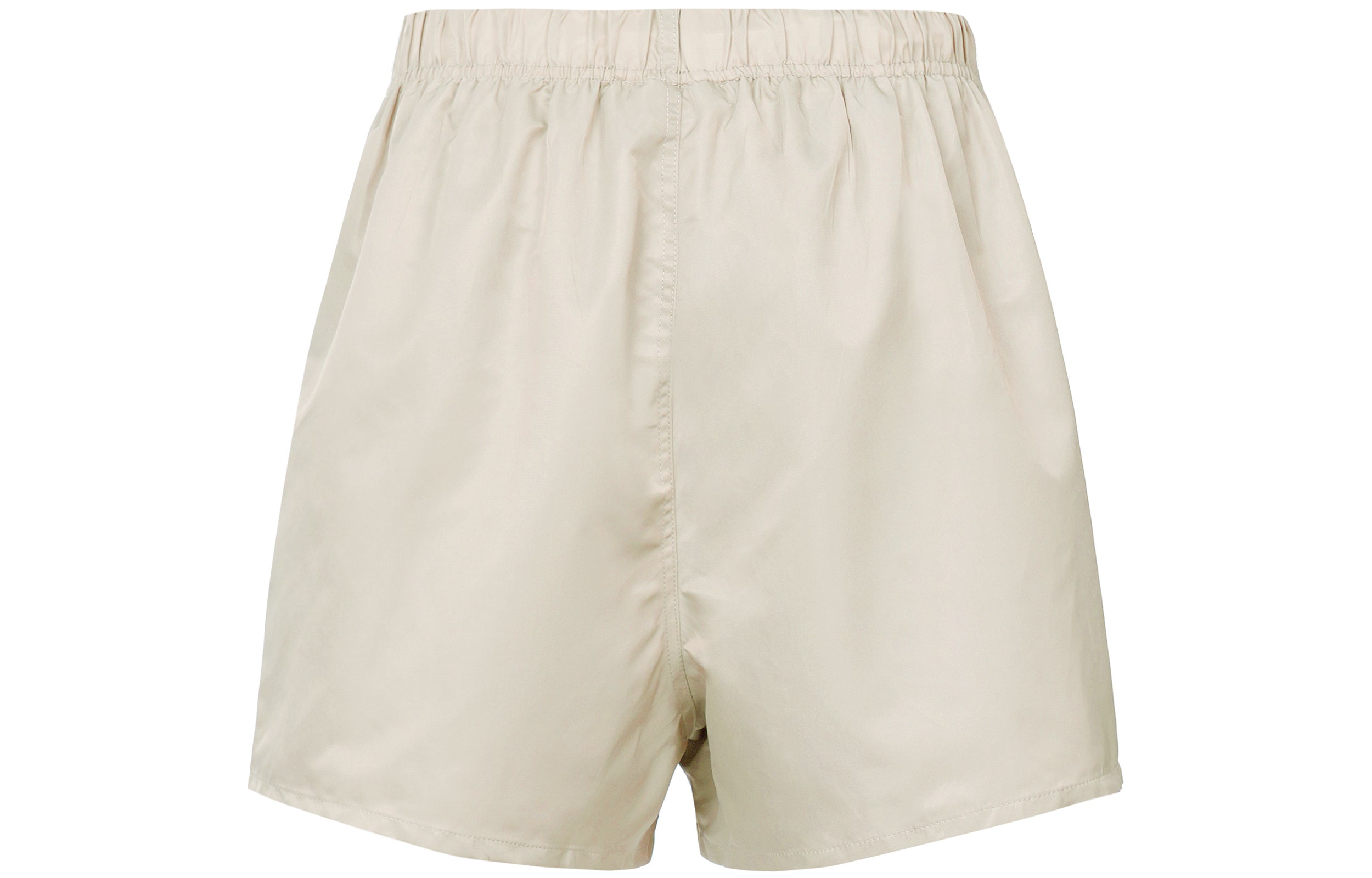 Image of Fear of God Essentials FW22 Nylon Running Shorts Egg Shell FOG-FW22-37