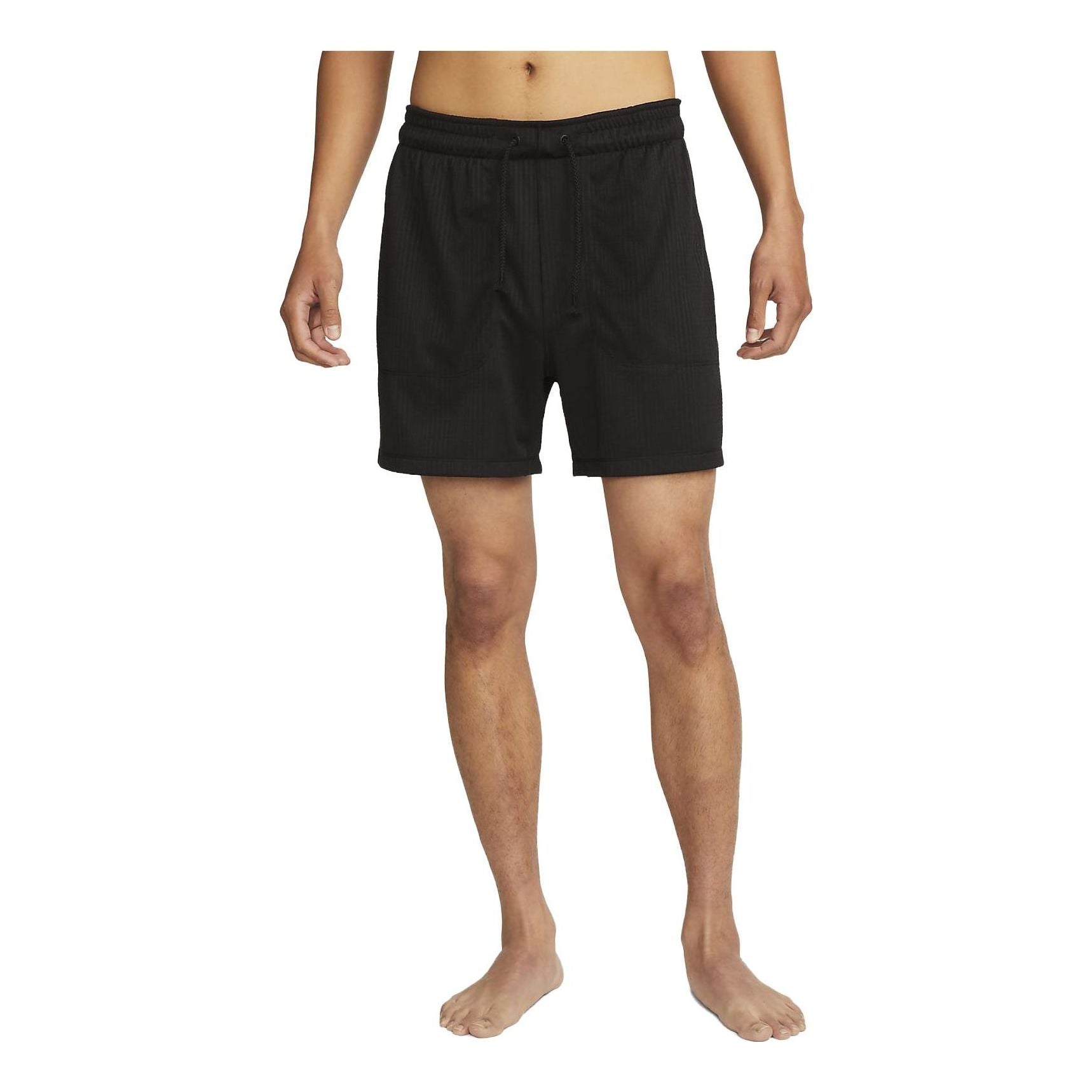 Image of NIKE YOGA Men's Dri-FIT Shorts 'Black' FB7787-010