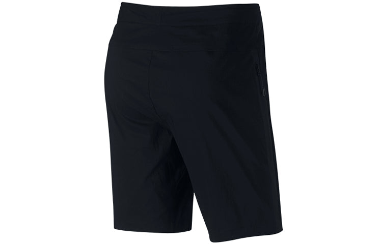 Image of Nike Sportswear Solid Color Woven Breathable Athleisure Casual Sports Shorts Bla