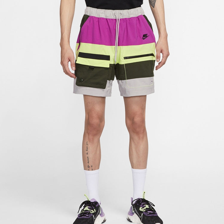 Image of Nike Sportswear Woven Shorts Large Gray CU4225-033