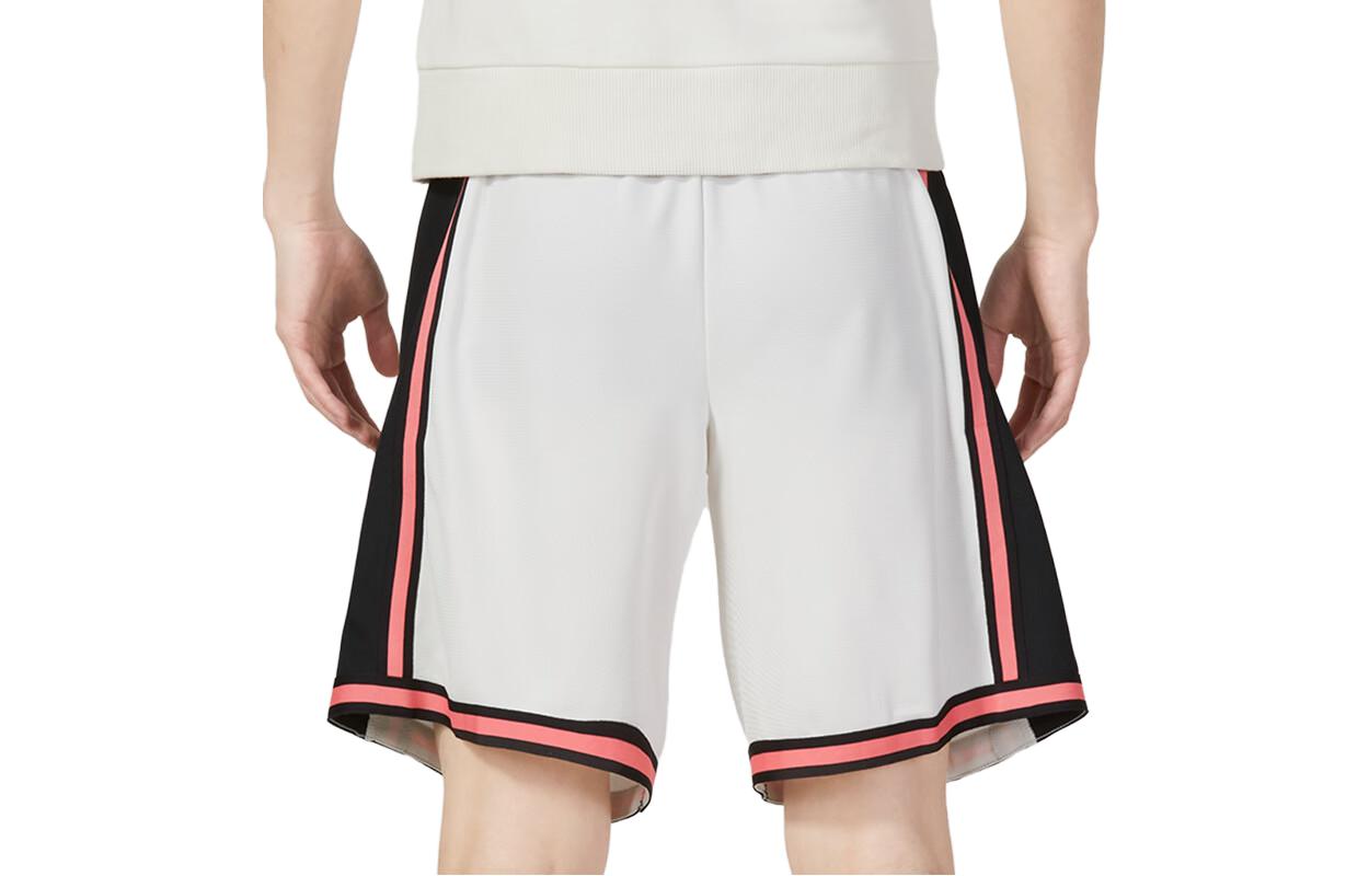 Image of Nike Dri-FIT DNA Shorts 'White Black Pink' CV1898-030