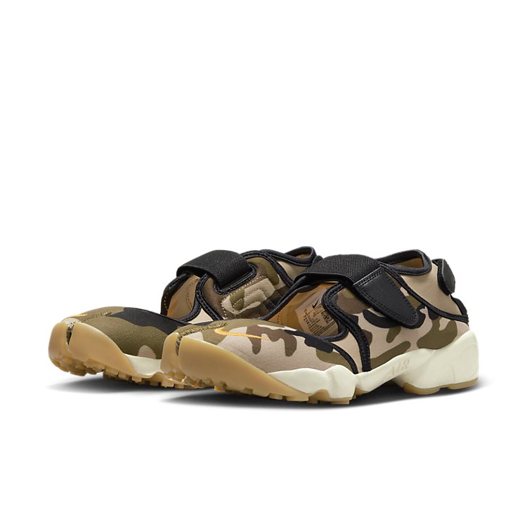 (WMNS) Nike Air Rift 'Camo and Vivid Orange' FJ5447-200