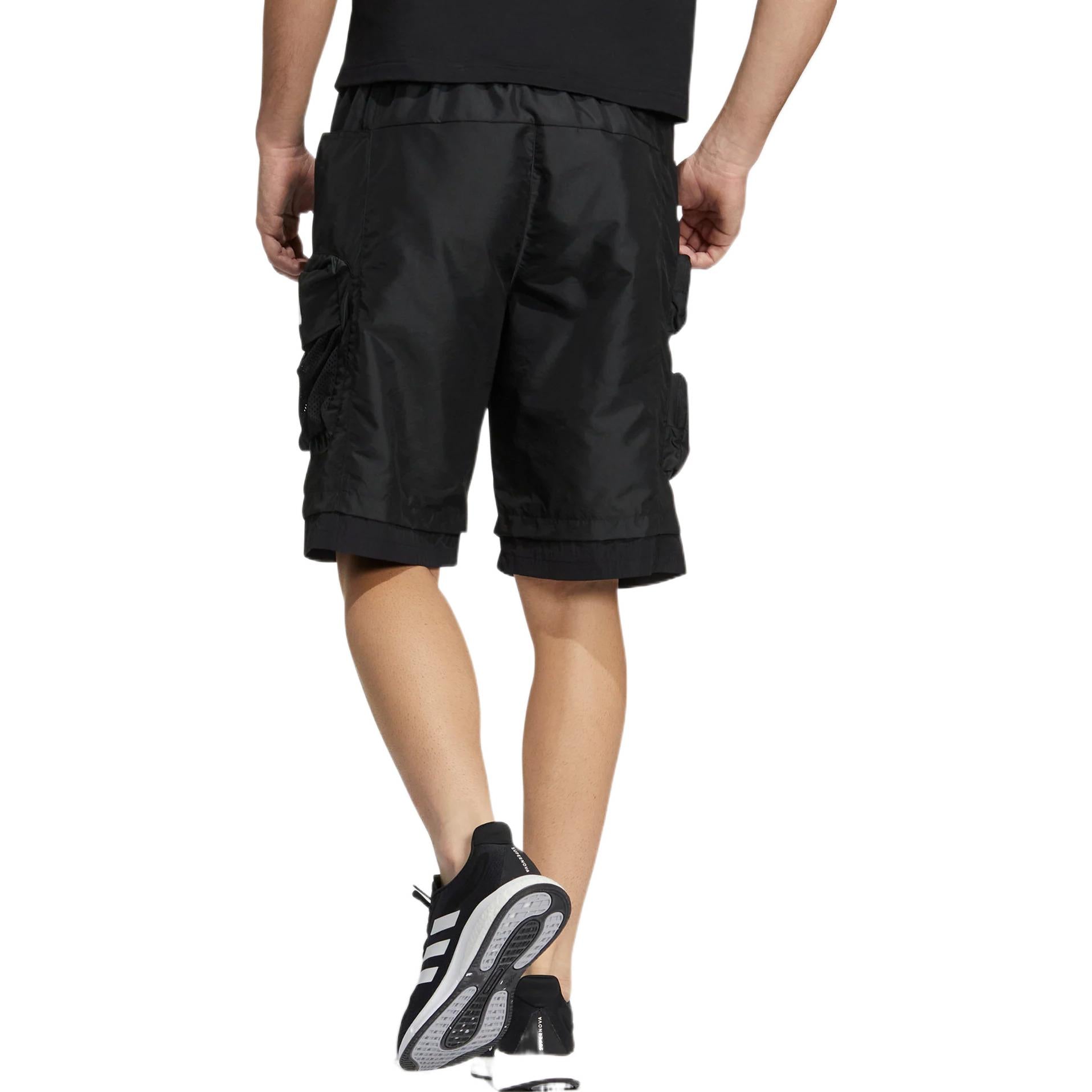 Image of adidas St Pocket Wvsh Sports Cargo Shorts Black HE7436