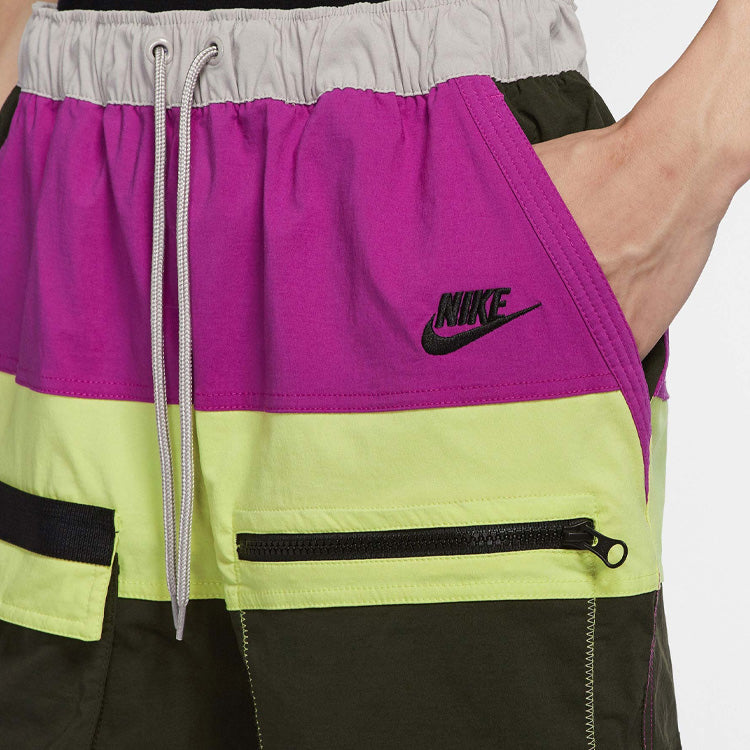 Image of Nike Sportswear Woven Shorts Large Gray CU4225-033