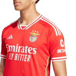 Image of adidas Benfica Men's Home Stadium Jersey 23/24 (Red)