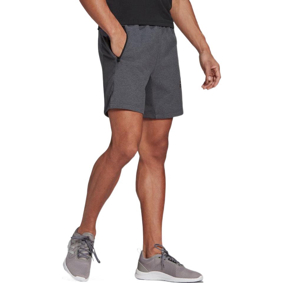 Image of adidas AEROREADY Designed To Move Bewegungsshorts 'Dunkelgrau Heather' GM2089