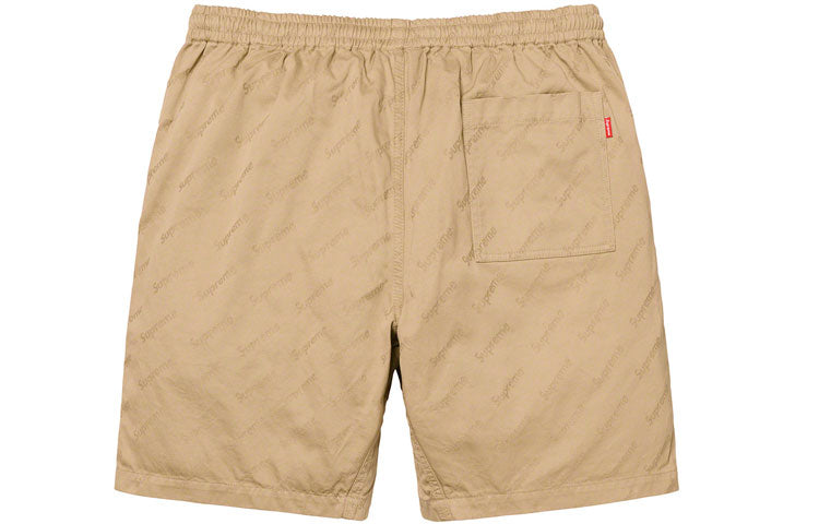 Image of Supreme FW19 Week 1 Jacquard Logos Twill Short logo SUP-FW19-136