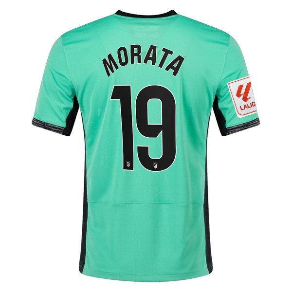 Nike Atletico Madrid Álvaro Morata Third Jersey w/ La Liga Patch 23/24 (Spring G