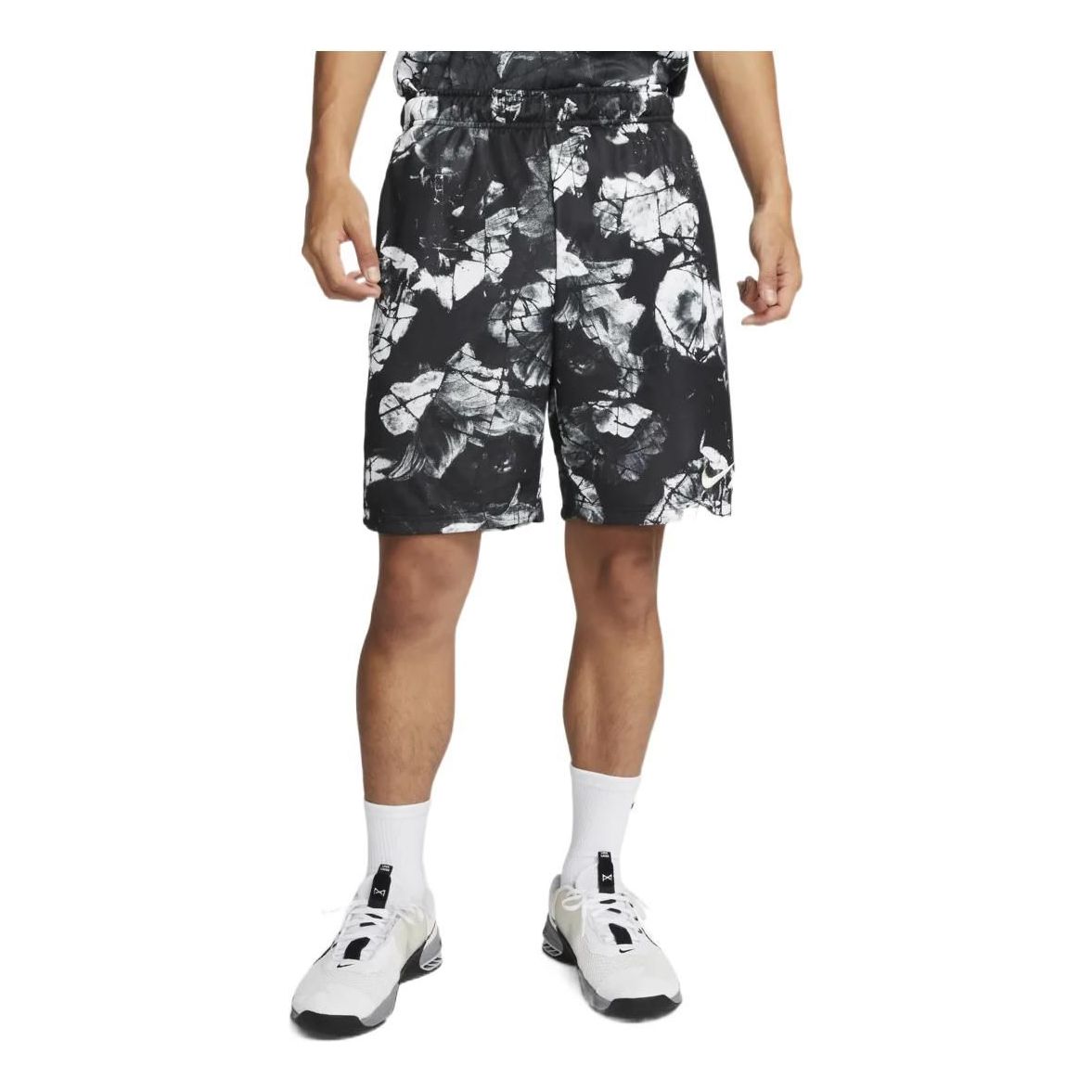 Image of Men's Nike Pattern Printing Sports Shorts Black DQ4807-010