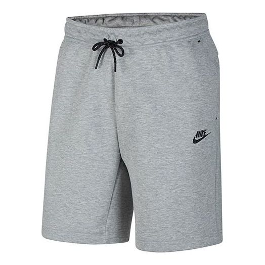 Nike Sportswear Tech Fleece Athleisure Casual Sports Knit Breathable Shorts Gray