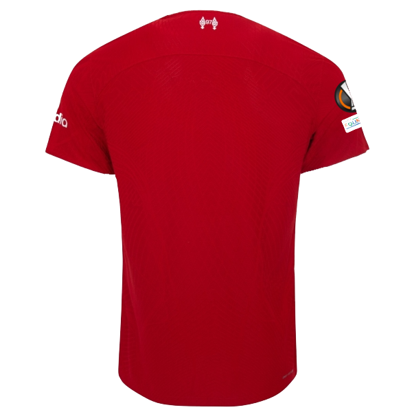 Image of Nike Liverpool Authentic Vaporknit Match Home Jersey w/ Europa League Patches 23