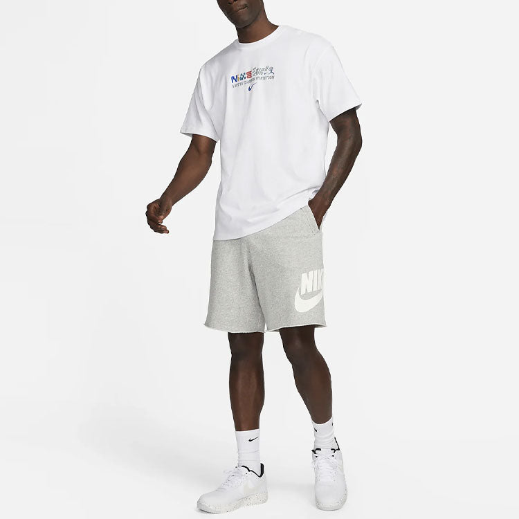Image of Nike Club Alumni French Terry Shorts 'Grey' DX0503-063