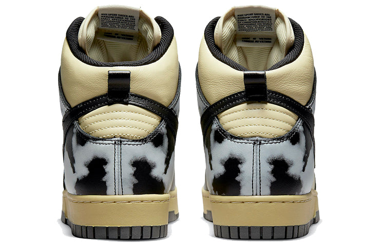 Image of Nike Dunk High 1985 'Black Acid Wash' DD9404-700